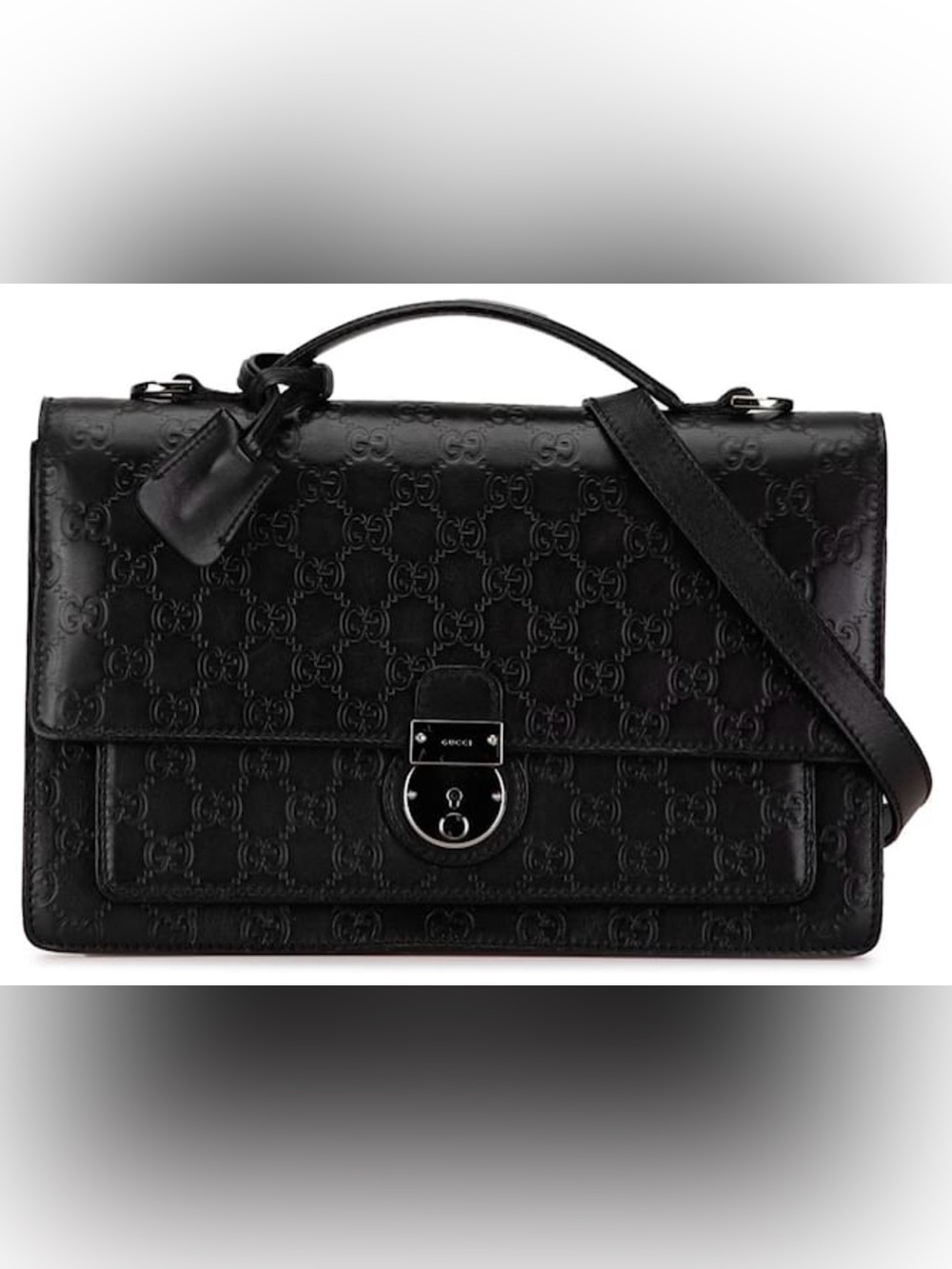 Gucci Guccisima Mini Briefcase shaped bag crossbody (no long strap)
